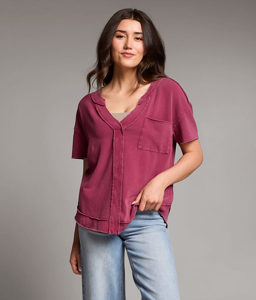 Raw Edge Top