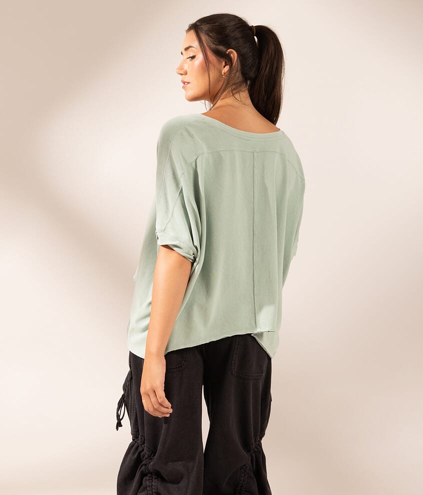 Boundless Edit - Washed Dolman Henley