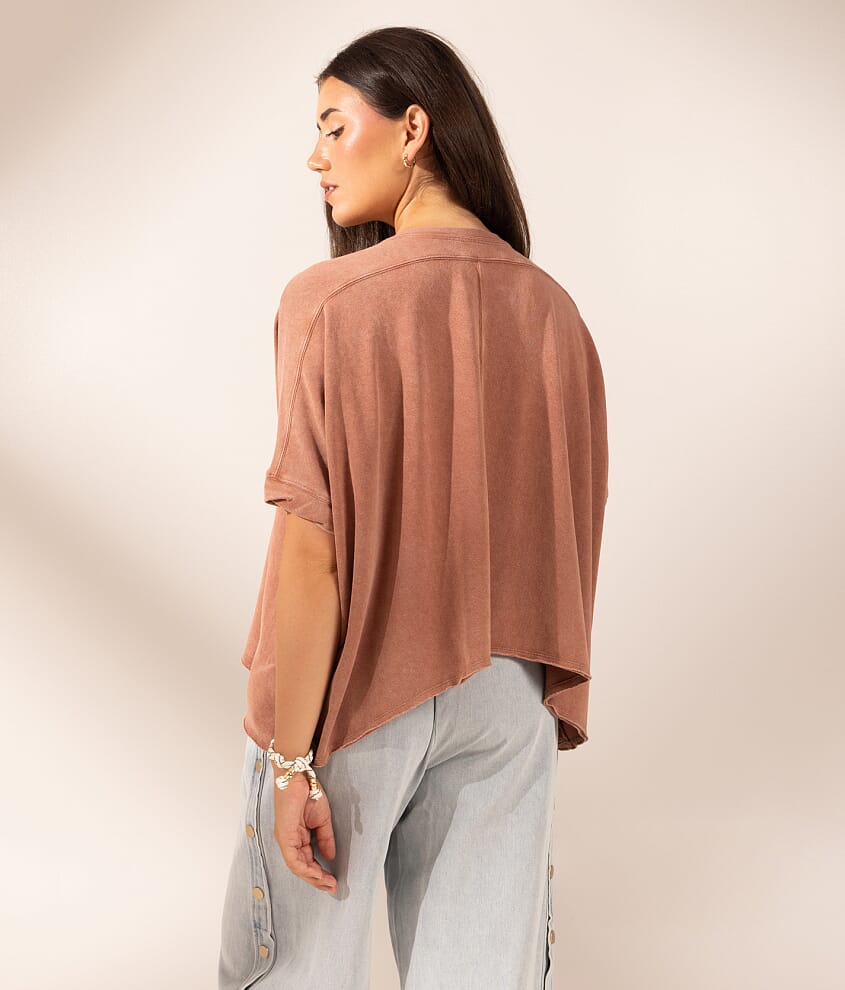 Boundless Edit - Washed Dolman Henley - thumbnail 10