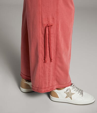 BKE Washed Jumpsuit misc detail 2 view