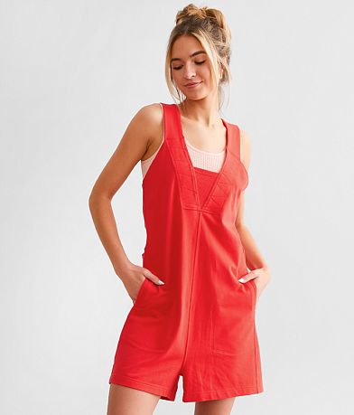 BKE Knit Romper front view