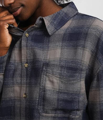 FITZ + EDDI Cropped Flannel Shirt MISC_DETAIL_1
