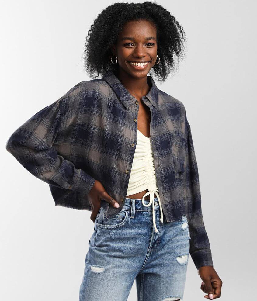 FITZ + EDDI Plaid Top