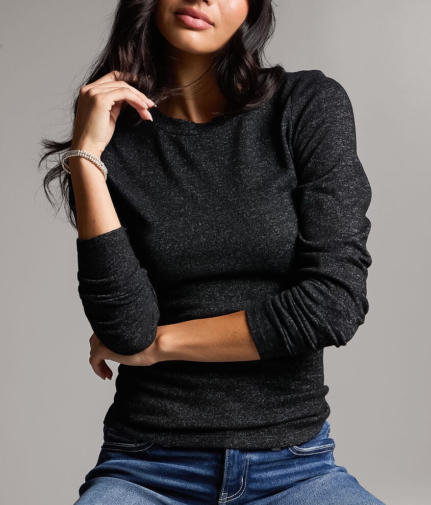 Brushed Knit Top