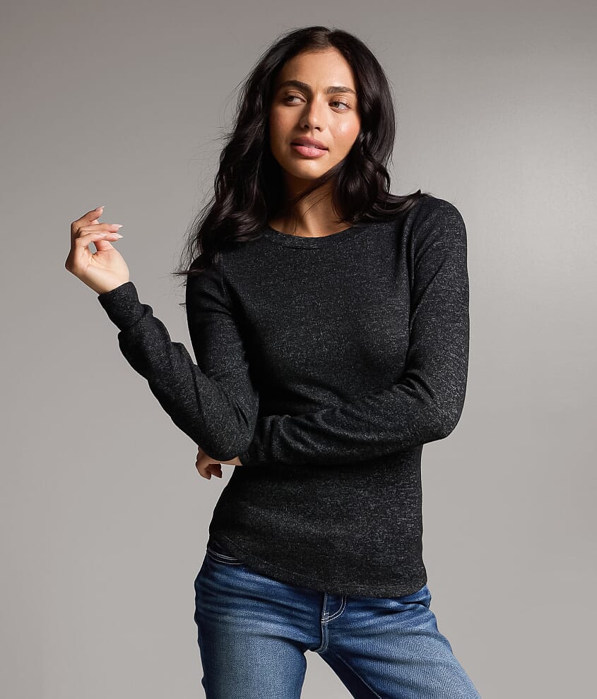 Brushed Knit Top