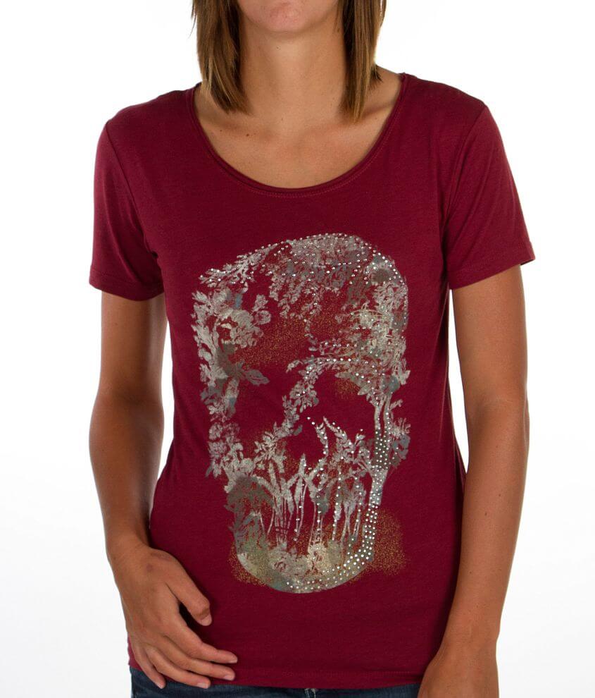 Daytrip Skull T-Shirt front view