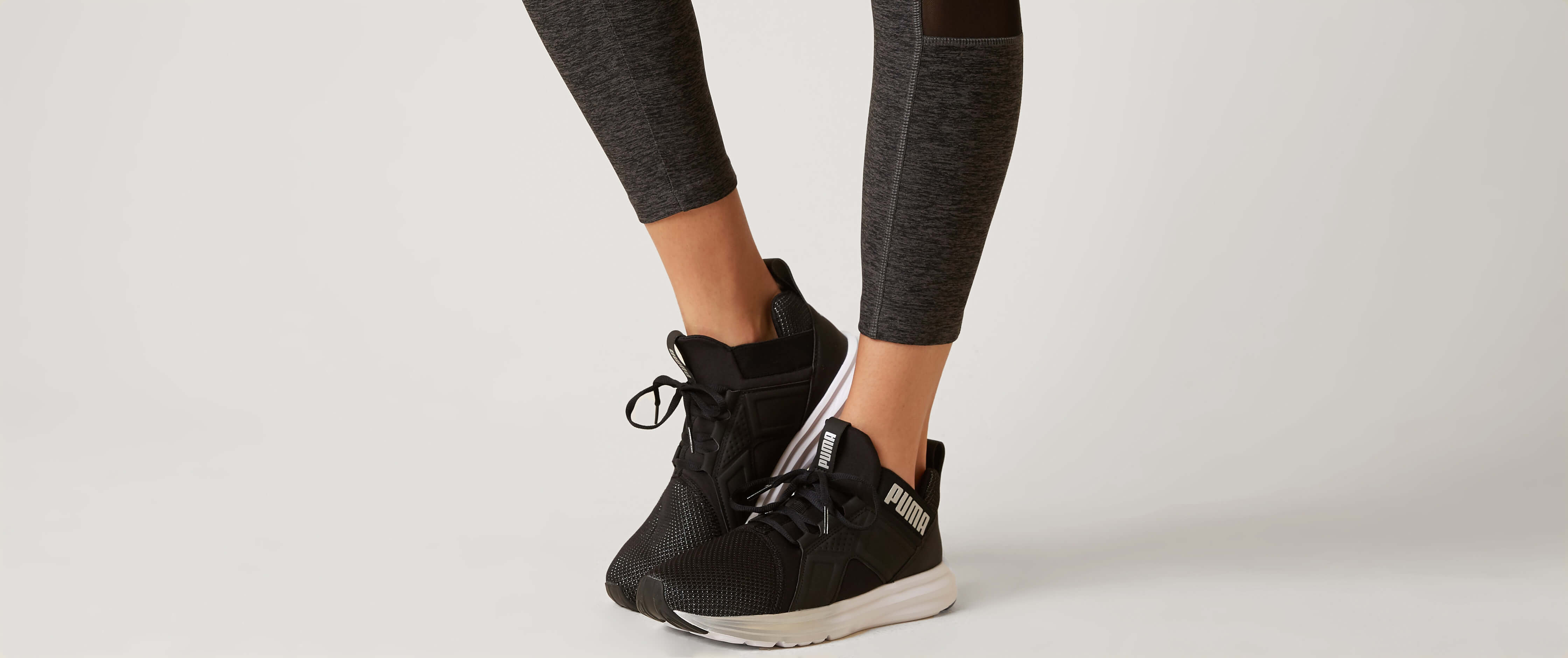 puma enzo black womens