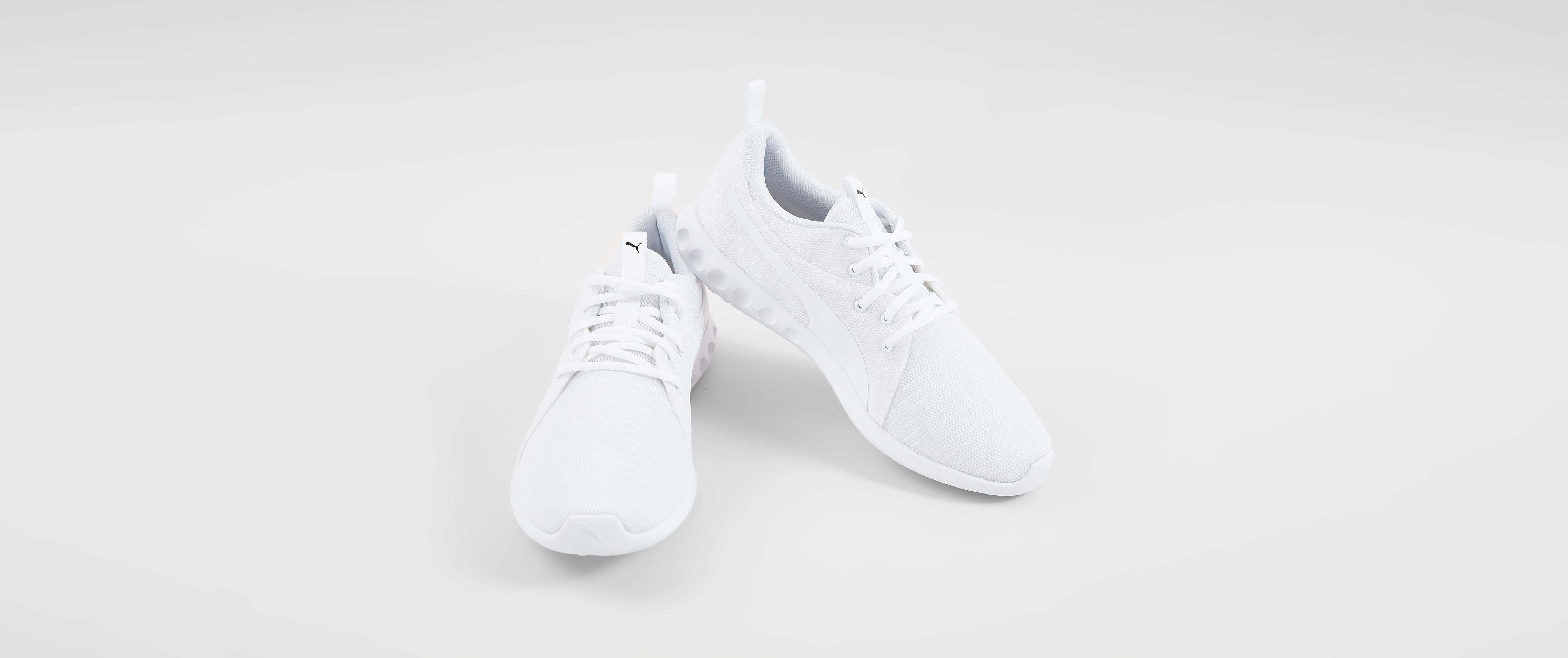 mens white puma shoes