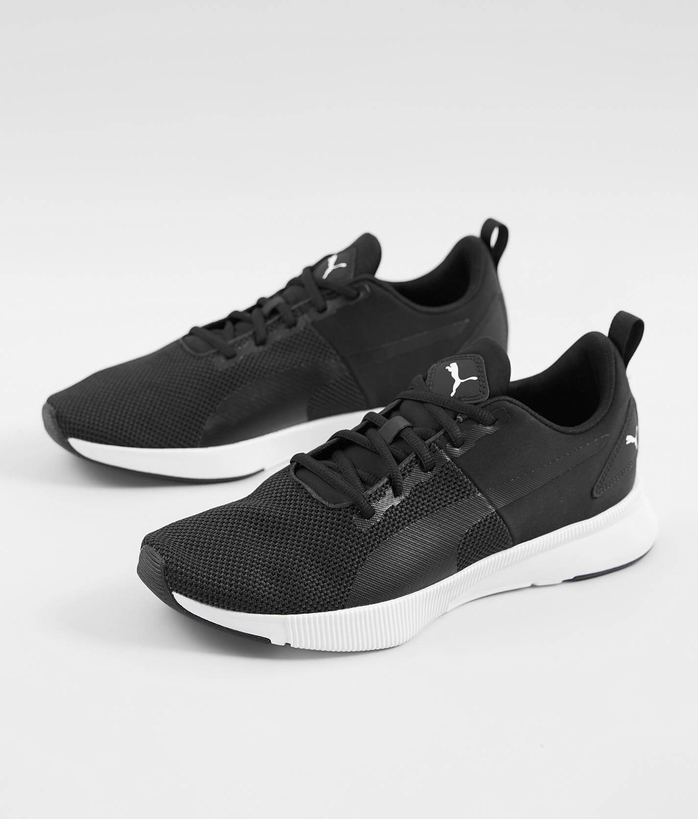black and white puma sneakers