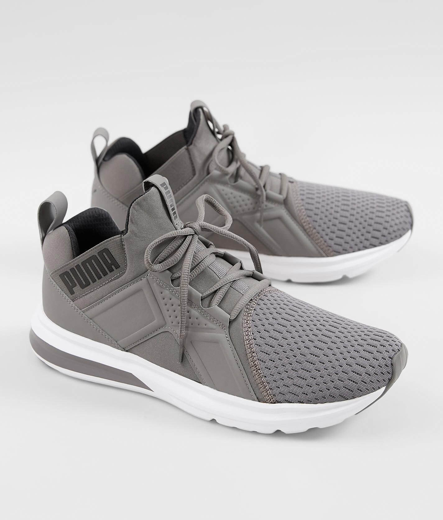 puma charcoal grey running shoes