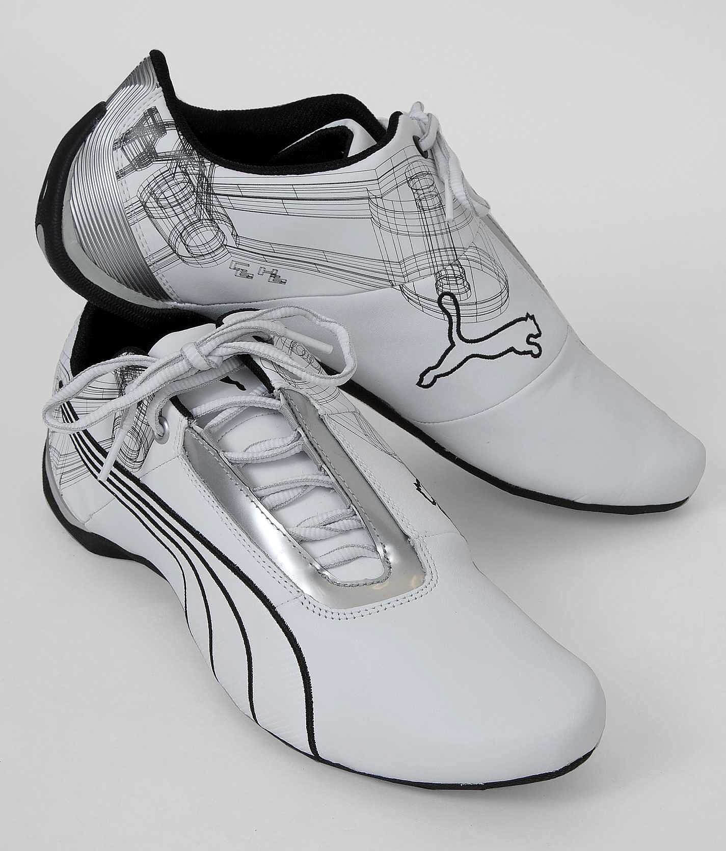 Puma Future Cat S1 Shoe Men s Shoes in White White Buckle