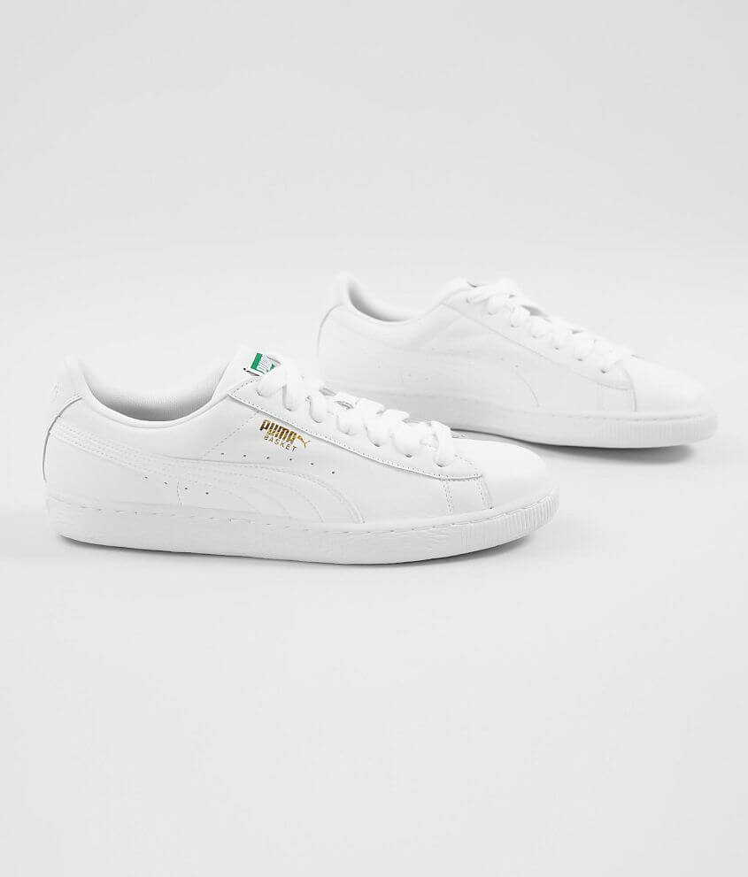 wakker worden bladerdeeg Expertise Puma Basket Classic Leather Sneaker - Men's Shoes in White White | Buckle