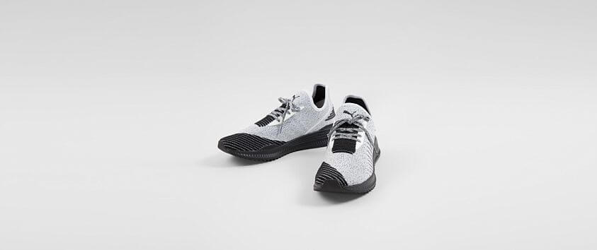 Puma Avid EvoKNIT Sneaker - Men's Shoes in White Black | Buckle