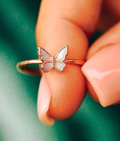 Pura Vida Butterfly In Flight Ring misc detail 1 view