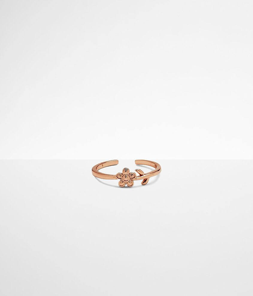 Pura Vida Single Daisy Toe Ring