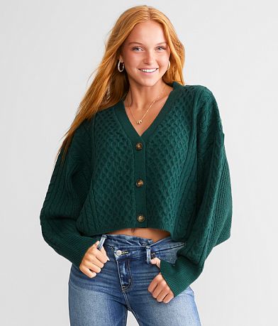 Willow & Root Dolman Cardigan Sweater front view