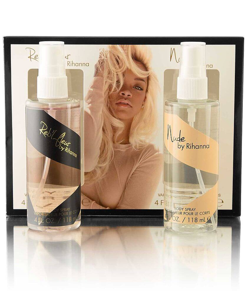 Rihanna Body Spray Gift Set Women's Fragrance in White Buckle
