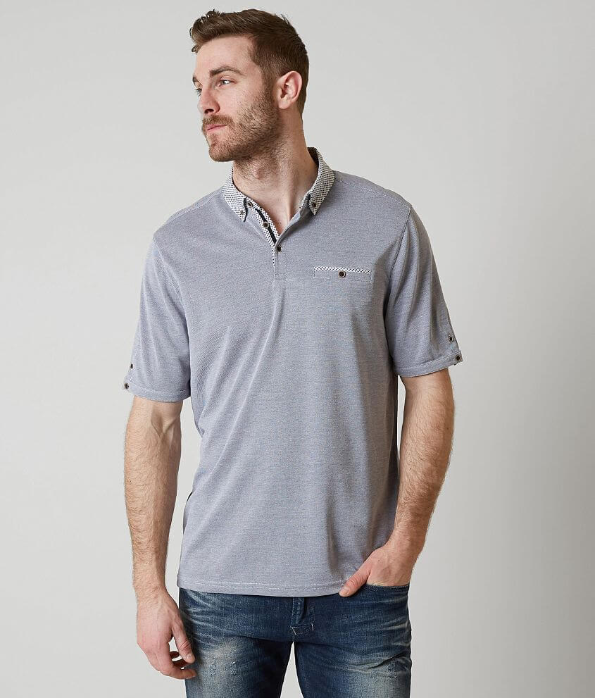 Age of Wisdom Pique Polo front view