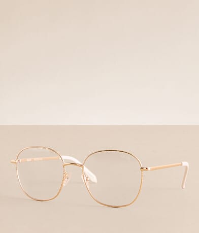 QUAY Jezabell Blue Light Glasses front view