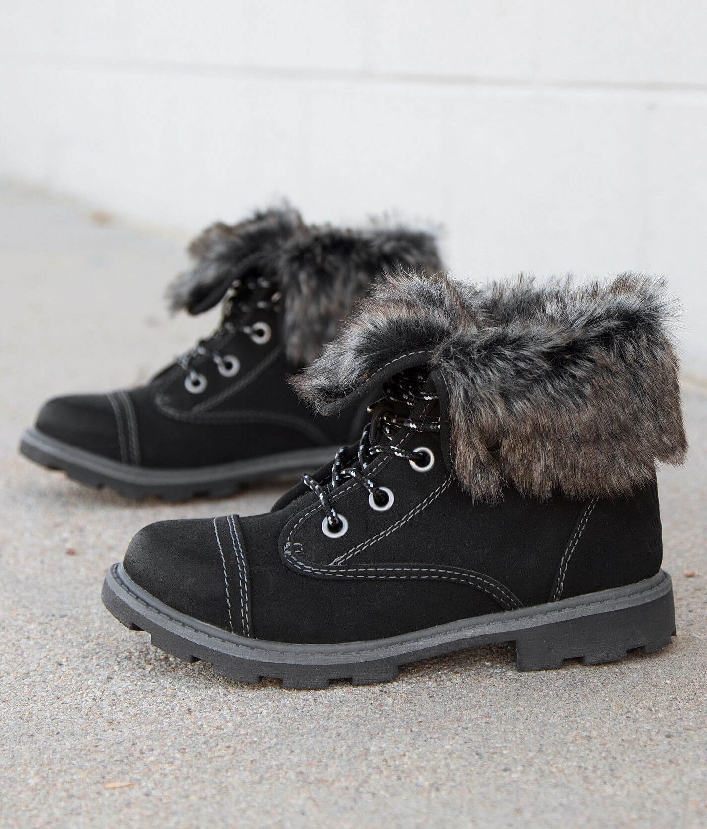 Roxy Tamarac Ankle Boot Women's Shoes in Black Buckle