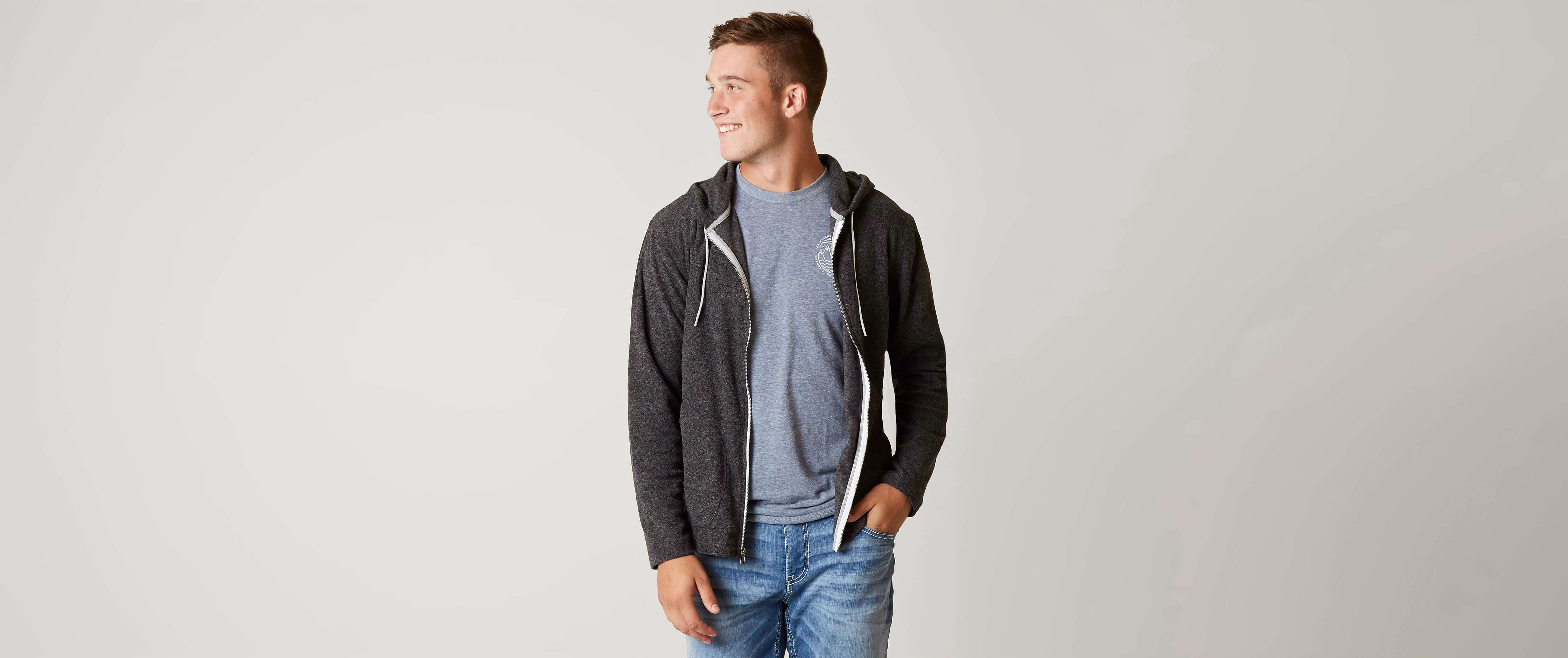 Quiksilver After Surf Sweatshirt Men's Sweatshirts in Dark Heather