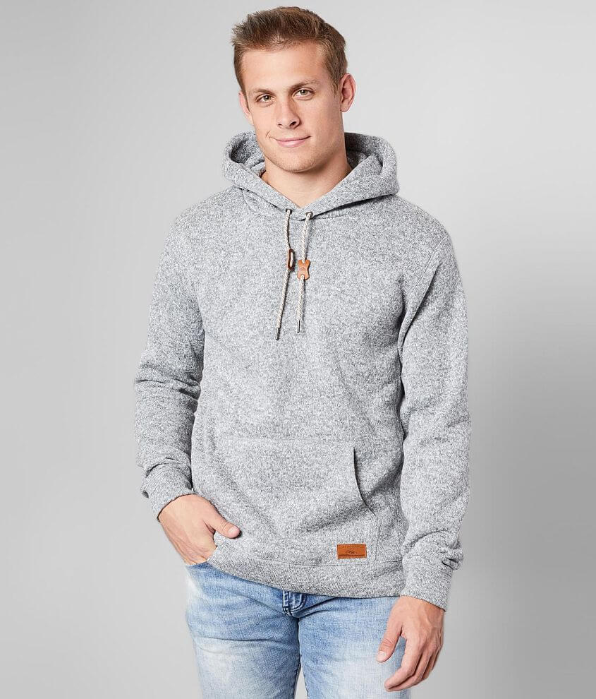 Quiksilver Keller Hooded Sweatshirt - Men's Sweatshirts in Medium Grey ...