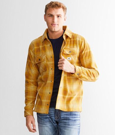 Quiksilver Surf Days Fleece Flannel Shirt front view