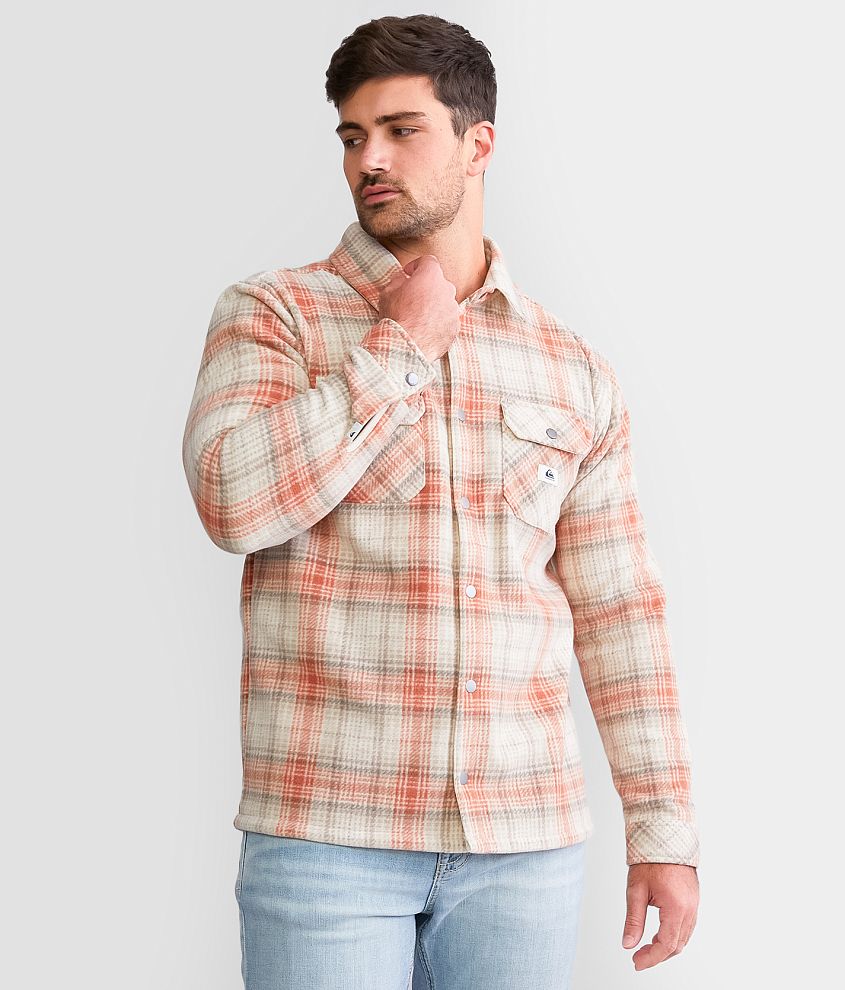 Quiksilver Birch Surd Days Flannel Shirt front view