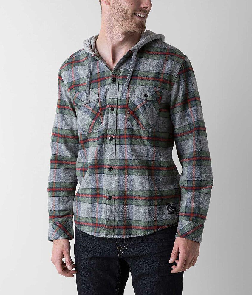 Quiksilver Rockyfit Hooded Shirt front view