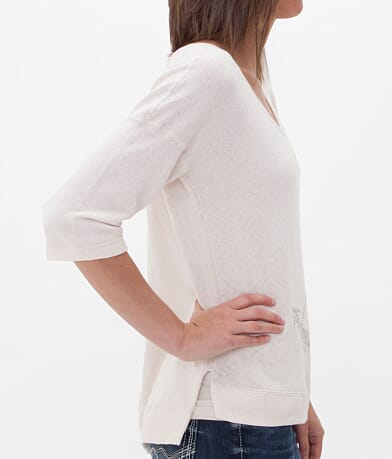 Roxy Switch Foot Reversible Sweatshirt FULL_RIGHT_SIDE