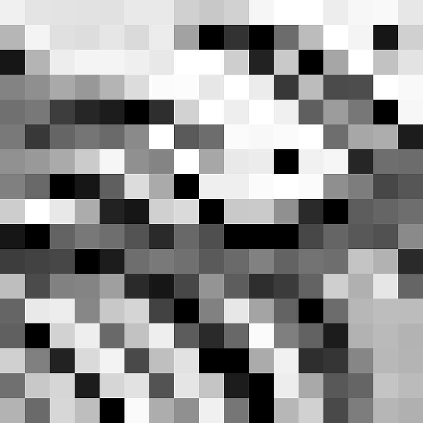 Black White