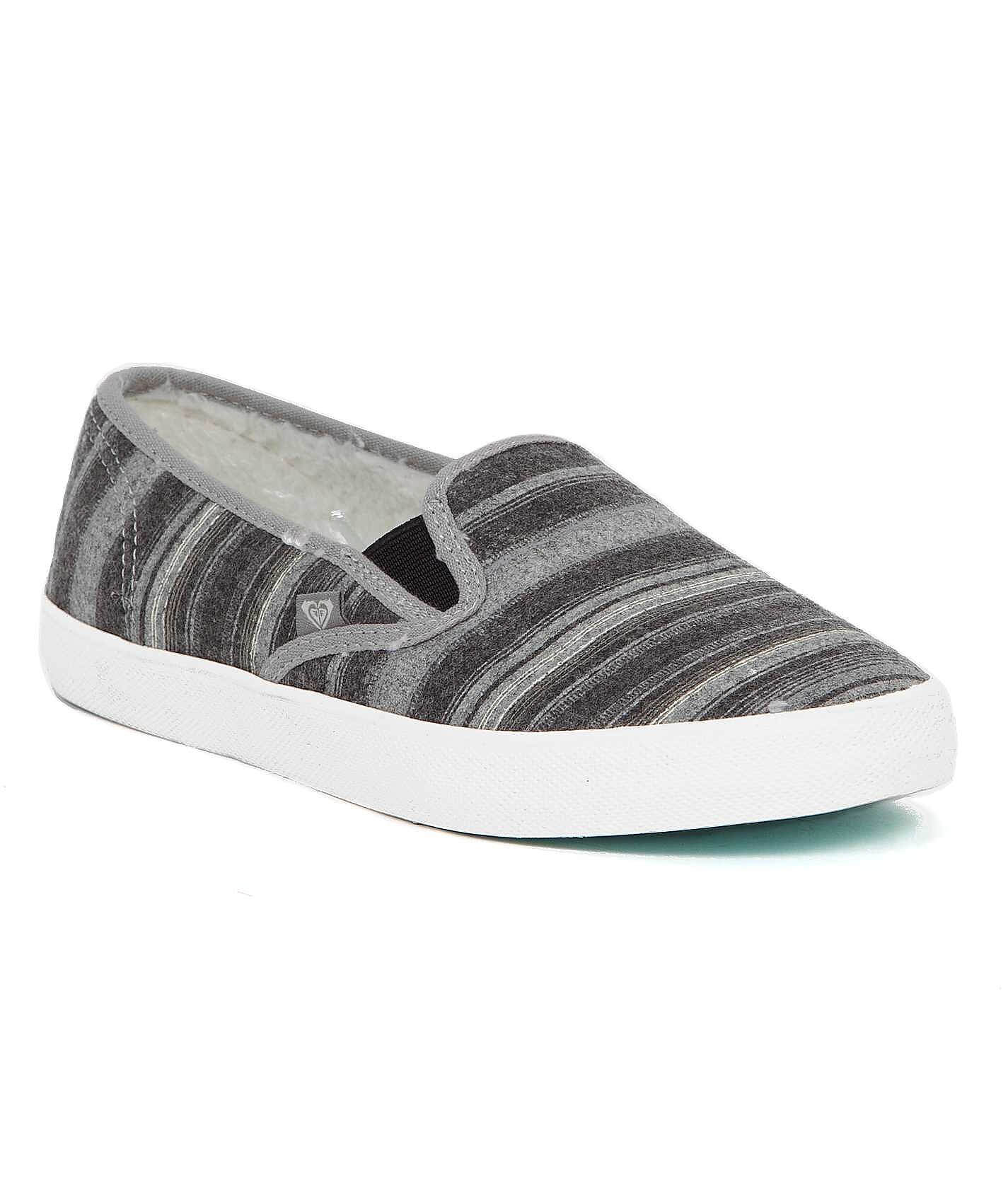 roxy striped shoes