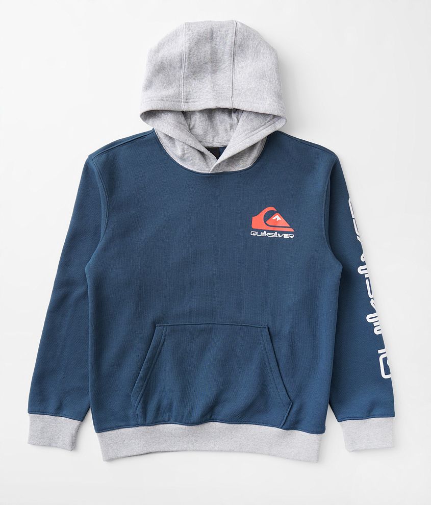 Quiksilver blue online hoodie