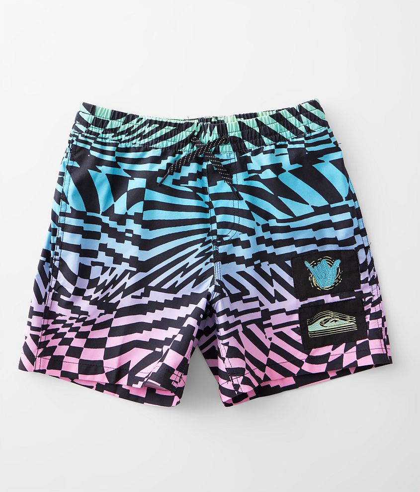 Boys - Quiksilver Radical Volley Swim Trunks front view
