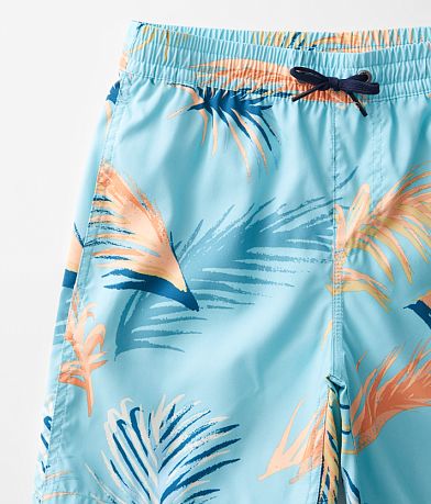 Quiksilver Boys - Re-Mix Volley Swim Trunks misc detail 1 view