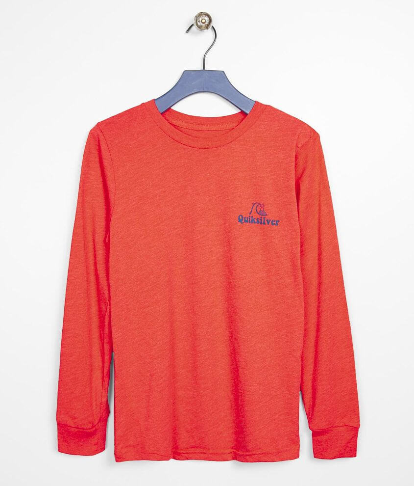Boys Quiksilver Quik Lotus T Shirt Boy S T Shirts In Hibiscus Heather Buckle