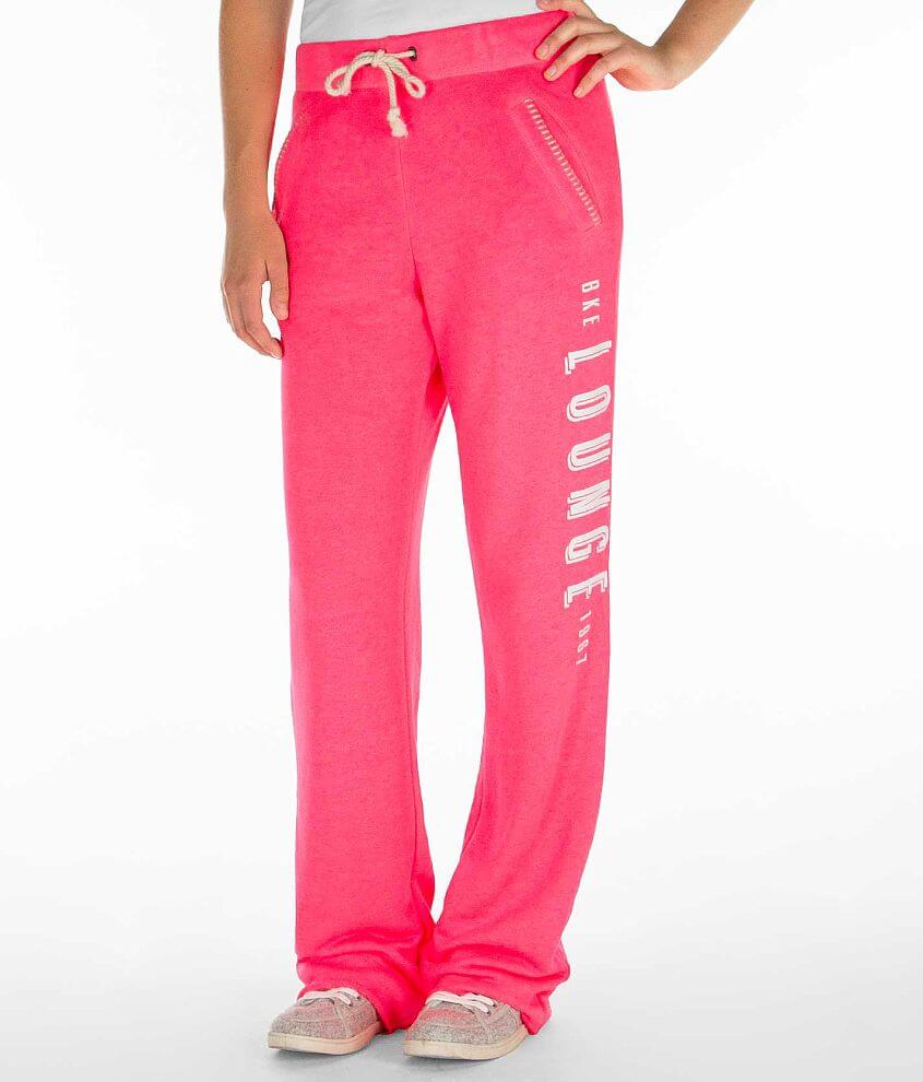BKE lounge French Terry Slouchy Sweatpant - Women's Pants in Neon Pink ...
