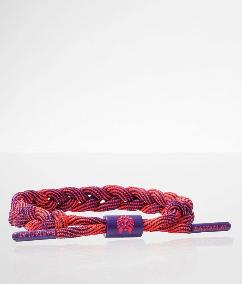 Rastaclat Megawatt Bracelet Men's Jewelry in Red Purple Buckle