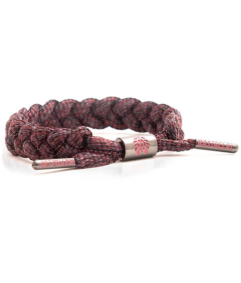 Rastaclat Poppy Bracelet Men's Jewelry in Red Black Grey Buckle