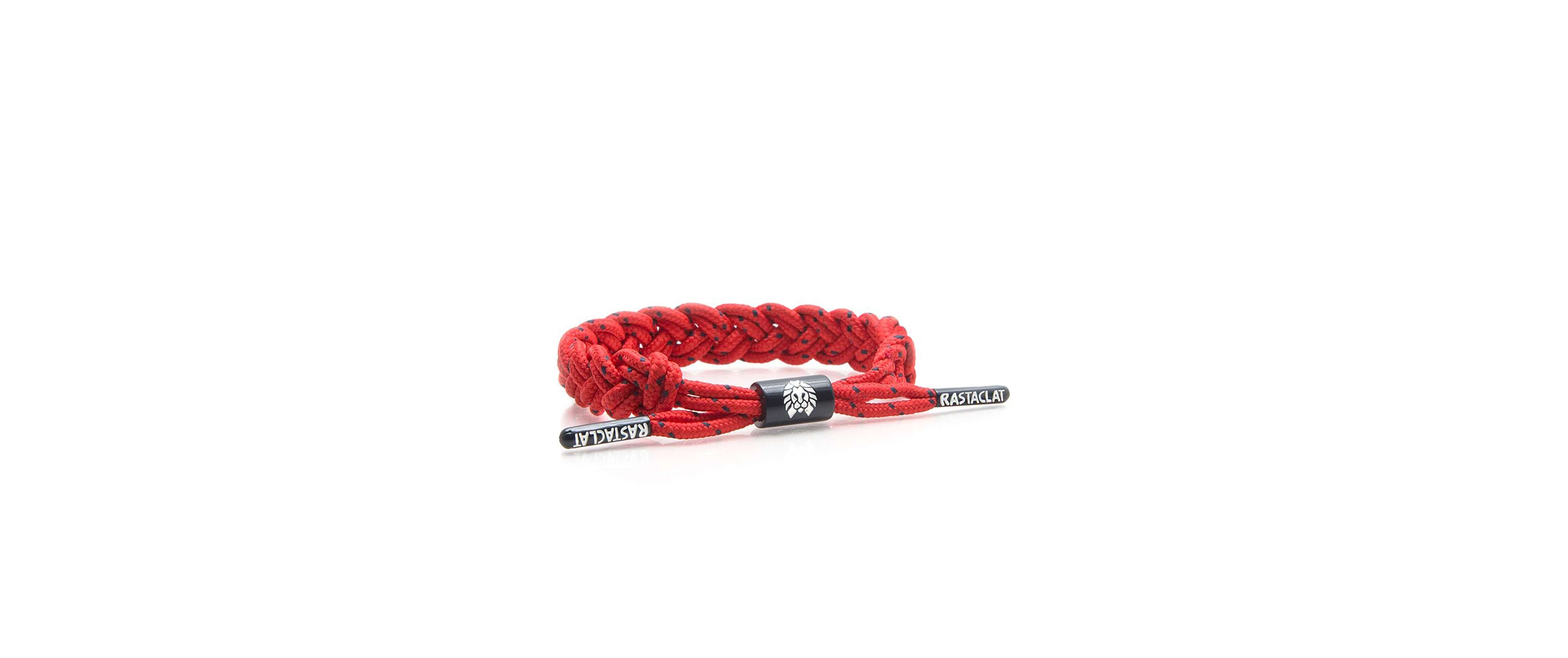 Rastaclat Force Bracelet Men's Jewelry in Red Buckle