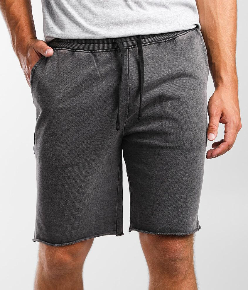 HEDGE Acid Washed Knit Short front view
