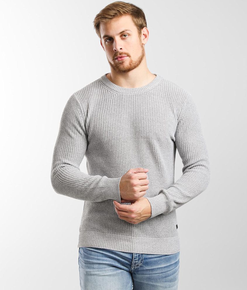 Outpost Makers Shaker Sweater - Men's Sweaters in Grey White | Buckle