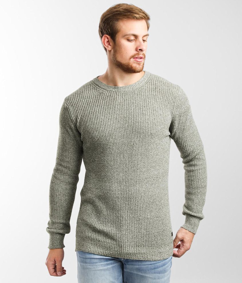 Outpost Makers Shaker Sweater - Men's Sweaters in Olive White | Buckle