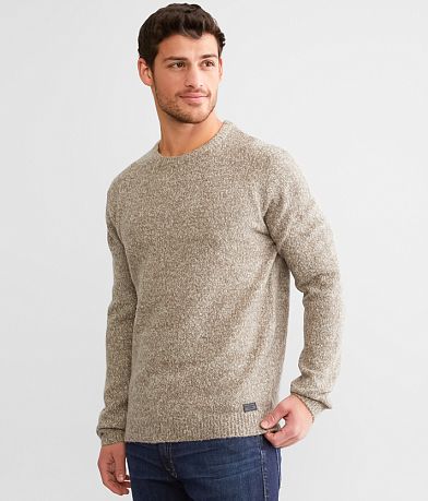 Outpost Makers Ribbed Knit Hooded Sweater - Men's Sweaters in Fired Brick