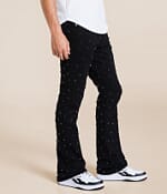 パンツ R3BEL STACKED FLARE DENIM DAMAGA R3BEL Color Wash Stacked Jeans – K MOMO