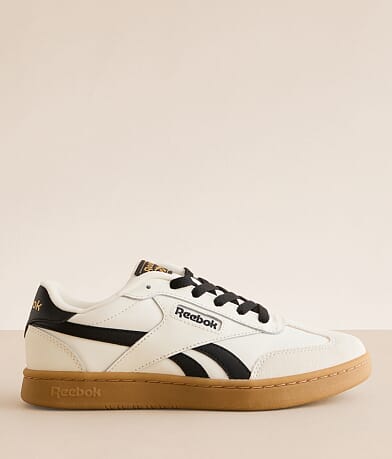 Reebok® Forte Lounger Leather Sneaker front view