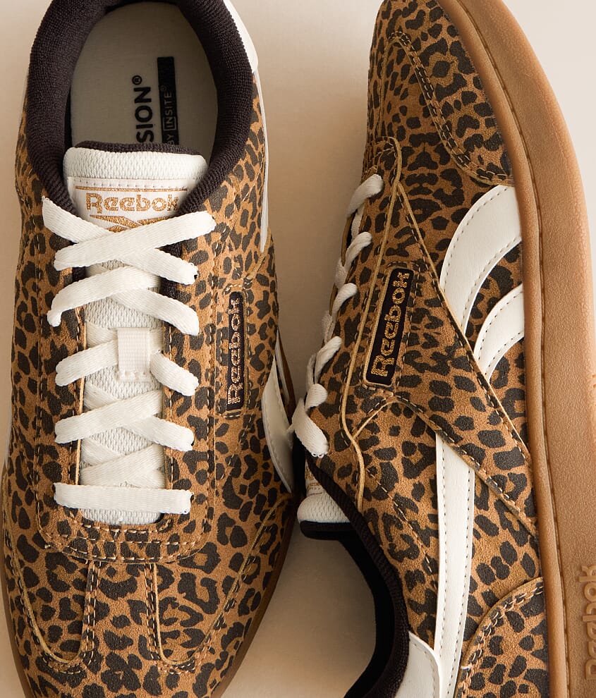 Leopard Forte Lounger Leather Sneaker