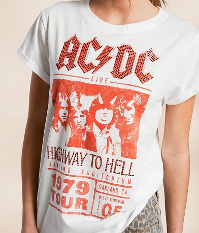 Recycled Karma AC/DC Stoned Band T-Shirt MISC_DETAIL_1