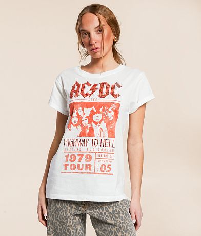 Recycled Karma AC/DC Stoned Band T-Shirt FULL_RIGHT_SIDE