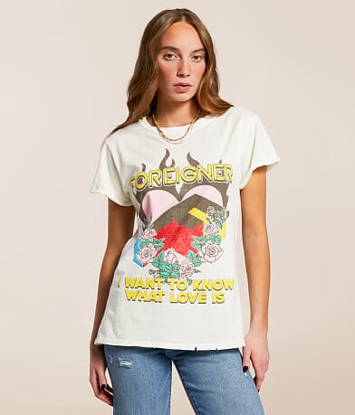 Odd People Foreigner Band T-Shirt FULL_LEFT_SIDE